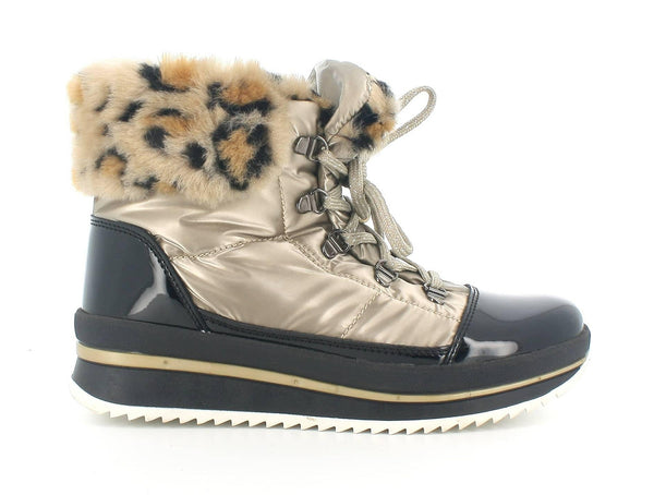 Melluso Donna Stivaletti Doposci Tessuto 019506A-209076 Beige